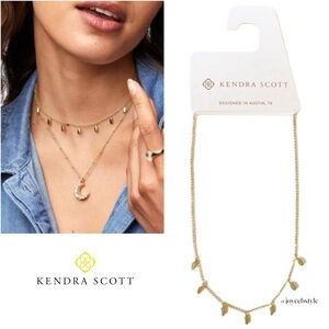 Kendra Scott Jaimee Strand Necklace in Gold NWT